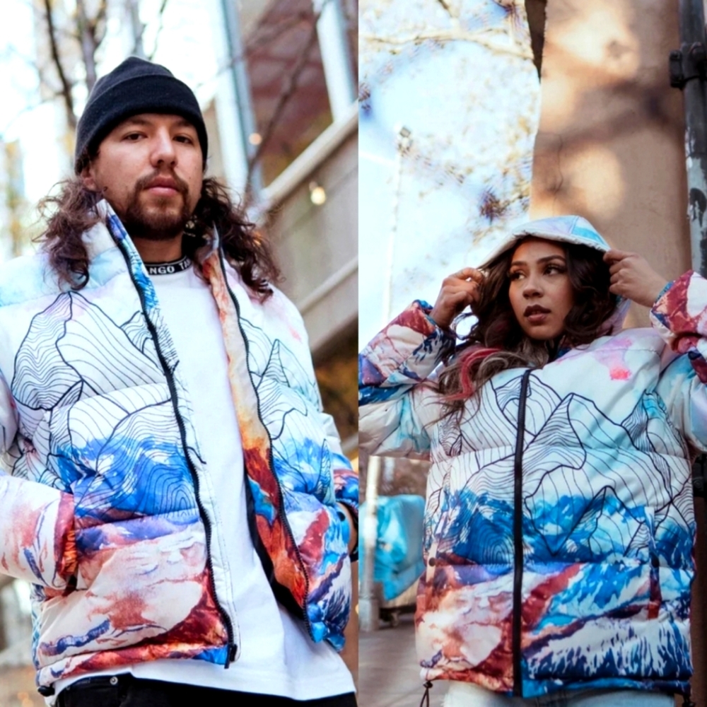 Tango Hotel Artistic Mountains Jacket  Size S Limited Edition Unisex Brand new